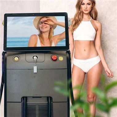 Meaisín bhaint gruaige léasair dé-óid Oighear bunaidh