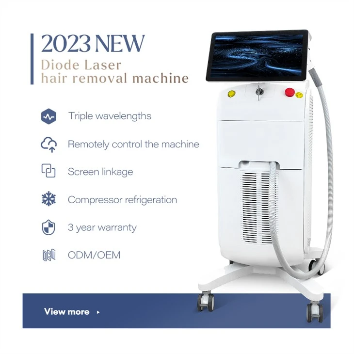 Soprano Diode Laser Gruaige a bhaint