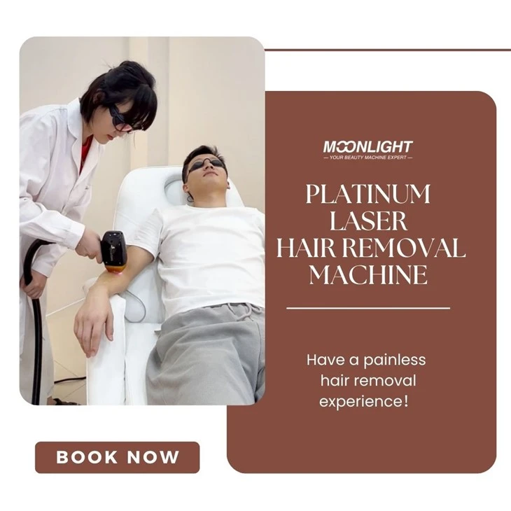 Cooling Laser Hair Removal Machine