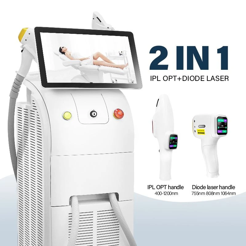 MOONLIGHT IPL-Córas do Bhaint Gruaige Léasair Léasair OPT + Diode